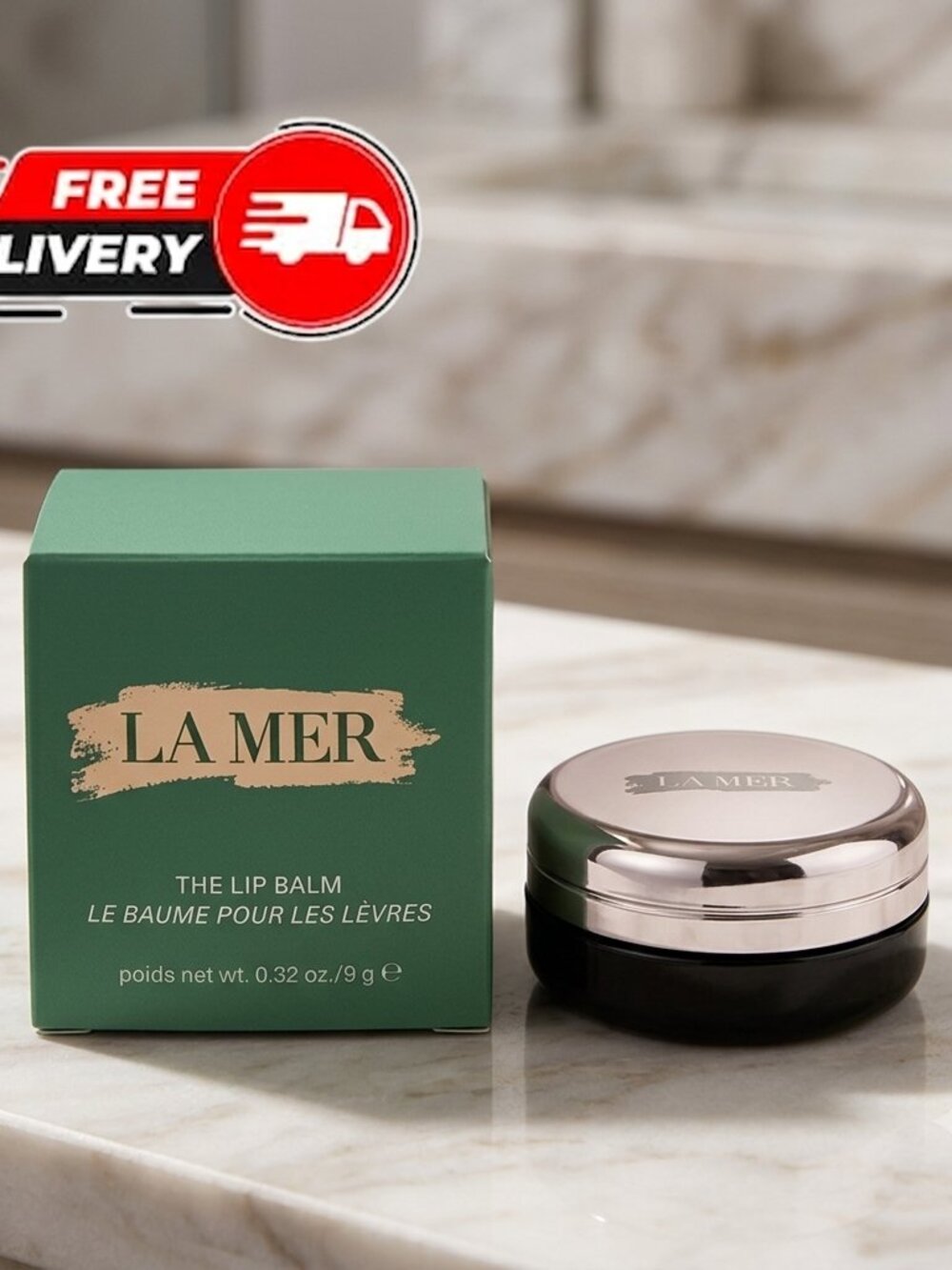 La Mer The Lip Balm 0.32 oz / 9g Hydrating Luxury Lip Treatment NEW
